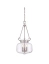 Elstead STEWART Wisząca E14 3x60W Nikiel QZ-STEWART-BN