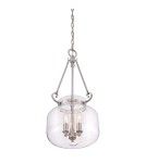 Żyrandole - Elstead STEWART Wisząca E14 3x60W Nikiel QZ-STEWART-BN - product 3