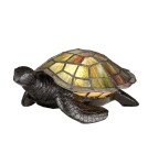 Lampy stołowe - Elstead TIFFANY ANIMAL LAMPS Lampa Stołowa G9 1x3W Brązowy QZ-SAWBACK-TL - product 1