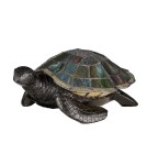 Lampy stołowe - Elstead TIFFANY ANIMAL LAMPS Lampa Stołowa G9 1x3W Brązowy QZ-SAWBACK-TL - product 2