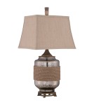 Lampy stołowe z abażurem - Elstead RIGGING Lampa Stołowa E27 1x100W Beżowy QZ-RIGGING - product 2
