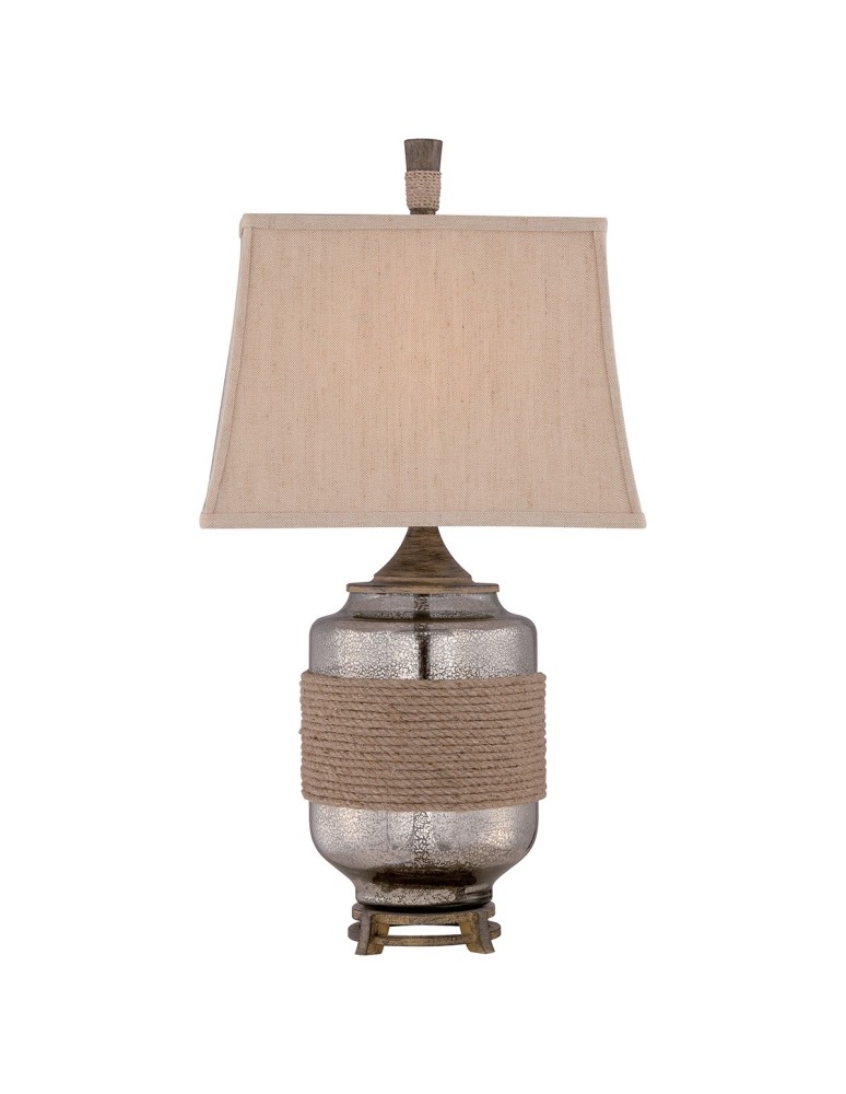 Elstead RIGGING Lampa Stołowa E27 1x100W Beżowy QZ-RIGGING