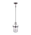Lampy wiszące w stylu nowojorskim - Elstead PENN STATION Wisząca E27 1x60W Brązowy QZ-PENN-STATION-S-WT - product 2
