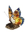 Elstead TIFFANY ANIMAL LAMPS Lampa Stołowa w Kształcie Motyla G9 1x3W Brązowy QZ-OBUTTERFLY-TL