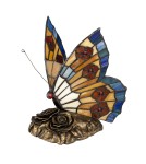 Lampy stołowe - Elstead TIFFANY ANIMAL LAMPS Lampa Stołowa w Kształcie Motyla G9 1x3W Brązowy QZ-OBUTTERFLY-TL - product 2