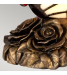 Lampy stołowe - Elstead TIFFANY ANIMAL LAMPS Lampa Stołowa w Kształcie Motyla G9 1x3W Brązowy QZ-OBUTTERFLY-TL - product 5