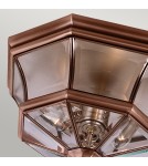 Lampy zewnętrzne sufitowe - Elstead NEWBURY Plafon E14 3x40W IP44 Miedziany QZ-NEWBURY-F-AC - product 3