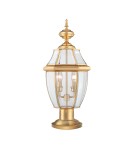 Lampy ogrodowe stojące - Elstead NEWBURY Stojąca Zewnętrzna E14 2x60W IP44 Mosiądz QZ-NEWBURY3-L-PB - product 1