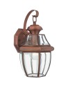 Elstead NEWBURY Kinkiet E27 1x100W IP44 Miedziany QZ-NEWBURY2-M-AC