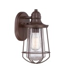 Kinkiety zewnętrzne - Elstead MARINE Kinkiet E27 1x60W IP44 Brązowy QZ-MARINE-S - product 1