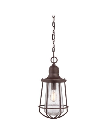 Elstead MARINE Wisząca E27 1x60W Brązowy QZ-MARINE8-L