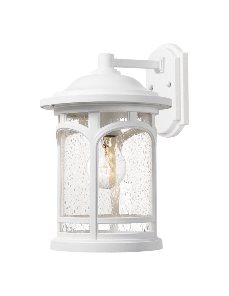 Kinkiety zewnętrzne - Elstead MARBLEHEAD Kinkiet E27 1x60W IP44 Biały QZ-MARBLEHEAD-M-WHT - produkt kolory-swiatla.pl 1