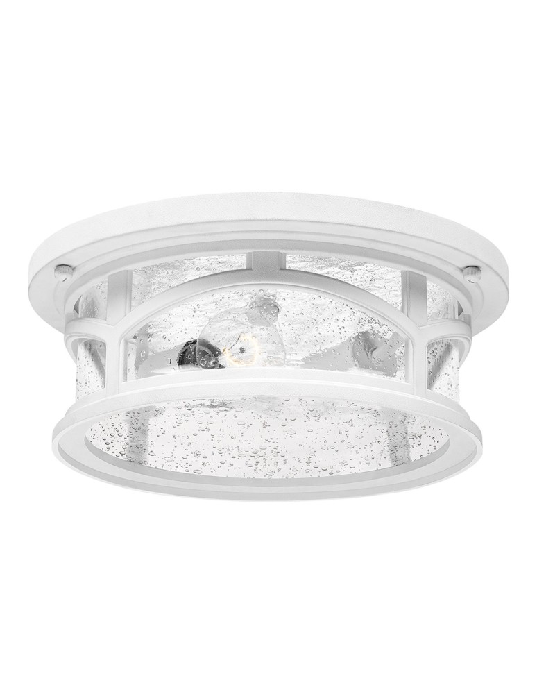 Elstead MARBLEHEAD Plafon E27 2x40W IP44 Biały QZ-MARBLEHEAD-F-WHT
