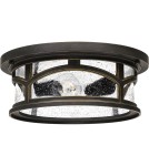 Lampy zewnętrzne sufitowe - Elstead MARBLEHEAD Plafon E27 2x40W IP44 Brązowy QZ-MARBLEHEAD-F - product 1