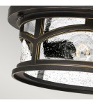 Lampy zewnętrzne sufitowe - Elstead MARBLEHEAD Plafon E27 2x40W IP44 Brązowy QZ-MARBLEHEAD-F - product 2