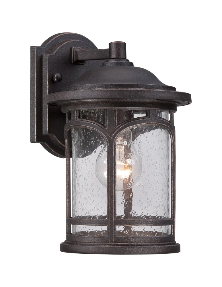 Kinkiety zewnętrzne - Elstead MARBLEHEAD Kinkiet E27 1x75W IP44 Brązowy QZ-MARBLEHEAD2-S - produkt kolory-swiatla.pl 1