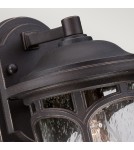 Kinkiety zewnętrzne - Elstead MARBLEHEAD Kinkiet E27 1x75W IP44 Brązowy QZ-MARBLEHEAD2-S - product 2