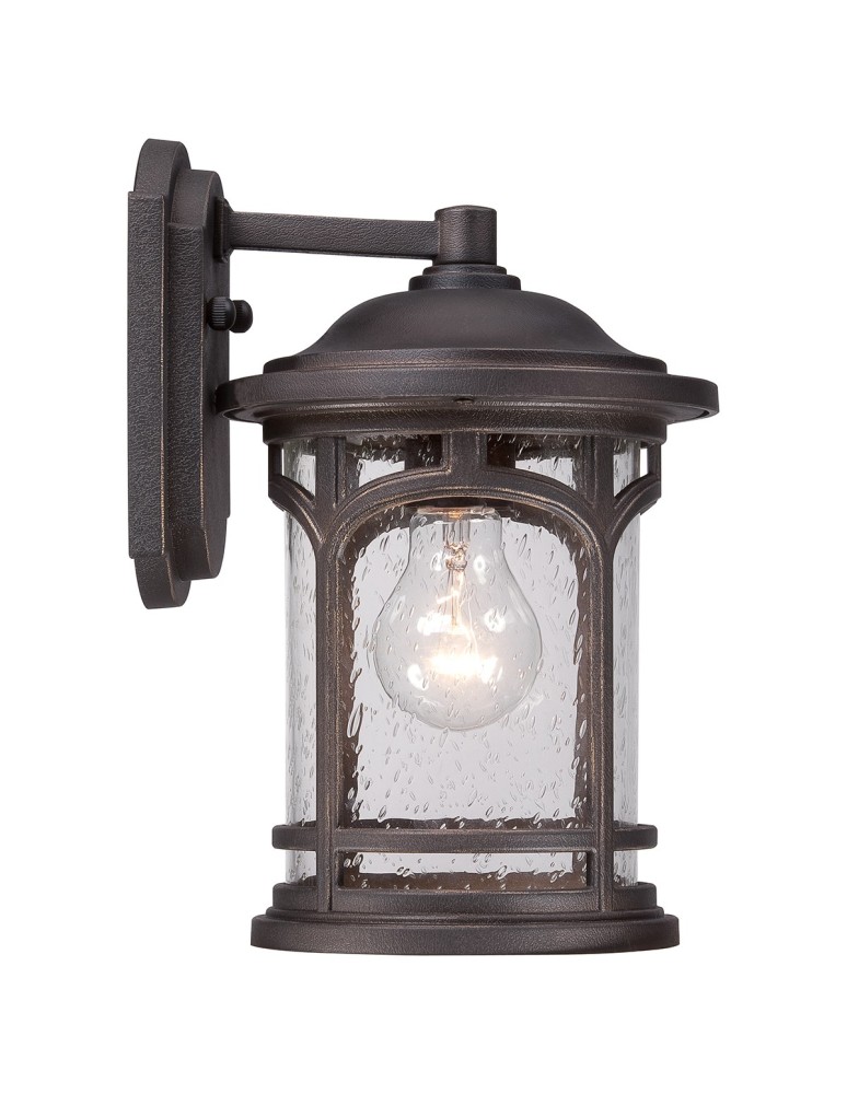 Elstead MARBLEHEAD Kinkiet E27 1x75W IP44 Brązowy QZ-MARBLEHEAD2-S
