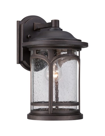 Elstead MARBLEHEAD Kinkiet E27 1x75W IP44 Brązowy QZ-MARBLEHEAD2-M