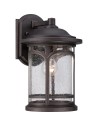 Elstead MARBLEHEAD Kinkiet E27 1x75W IP44 Brązowy QZ-MARBLEHEAD2-M