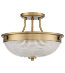 Lampy sufitowe retro - Elstead MANTLE Wisząca E27 2x60W Mosiądz QZ-MANTLE-SF-WS - product 2