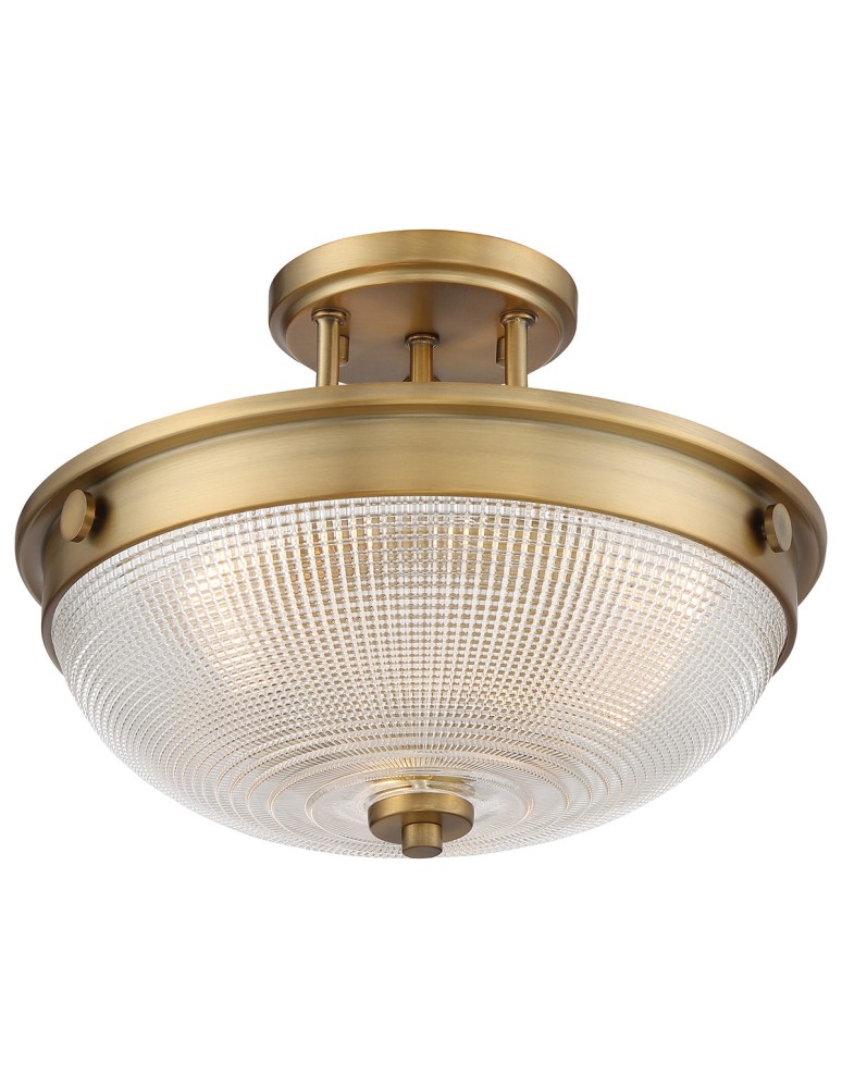 Elstead MANTLE Wisząca E27 2x60W Mosiądz QZ-MANTLE-SF-WS