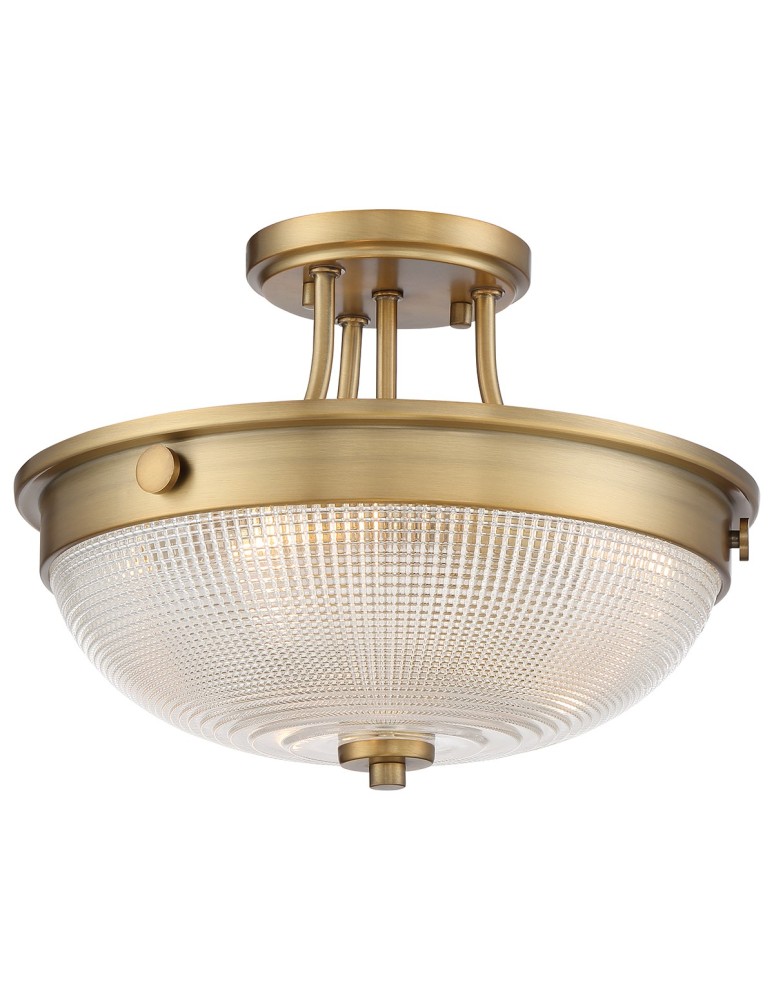 Elstead MANTLE Wisząca E27 2x60W Mosiądz QZ-MANTLE-SF-WS