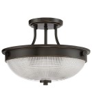 Lampy sufitowe retro - Elstead MANTLE Wisząca E27 2x60W Brązowy QZ-MANTLE-SF-PN - product 2