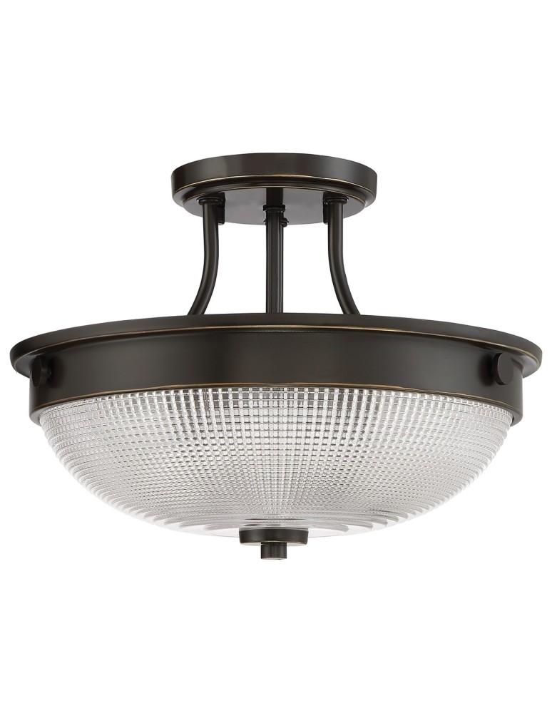 Elstead MANTLE Wisząca E27 2x60W Brązowy QZ-MANTLE-SF-PN