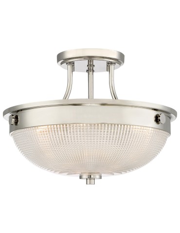 Elstead MANTLE Wisząca E27 2x60W Nikiel QZ-MANTLE-SF-IS