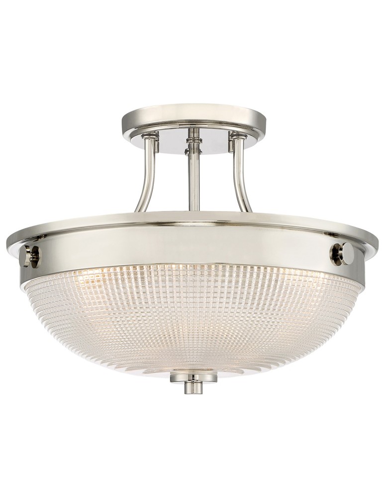 Lampy sufitowe - Elstead MANTLE Wisząca E27 2x60W Nikiel QZ-MANTLE-SF-IS - produkt kolory-swiatla.pl 1