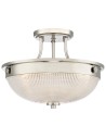 Elstead MANTLE Wisząca E27 2x60W Nikiel QZ-MANTLE-SF-IS