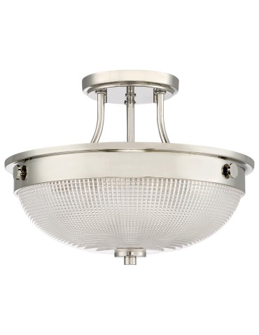 Elstead MANTLE Wisząca E27 2x60W Nikiel QZ-MANTLE-SF-IS - produkt 2