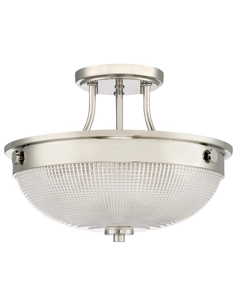 Elstead MANTLE Wisząca E27 2x60W Nikiel QZ-MANTLE-SF-IS
