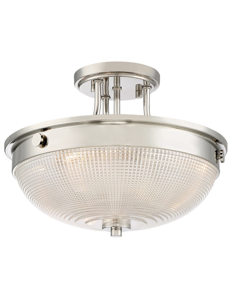 Elstead MANTLE Wisząca E27 2x60W Nikiel QZ-MANTLE-SF-IS