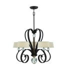 Żyrandole - Elstead MADISON MANOR Żyrandol G9 5x3W Brązowy QZ-MADISON-MANOR5-WT - produkt 1