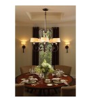 Żyrandole - Elstead MADISON MANOR Żyrandol G9 5x3W Brązowy QZ-MADISON-MANOR5-WT - produkt 2
