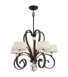 Żyrandole - Elstead MADISON MANOR Żyrandol G9 5x3W Brązowy QZ-MADISON-MANOR5-WT - produkt 3