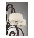 Żyrandole - Elstead MADISON MANOR Żyrandol G9 5x3W Brązowy QZ-MADISON-MANOR5-WT - produkt 5