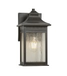 Kinkiety zewnętrzne - Elstead LIVINGSTON Kinkiet E27 1x60W IP44 Brązowy QZ-LIVINGSTON2-S - product 1