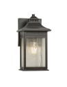 Elstead LIVINGSTON Kinkiet E27 1x60W IP44 Brązowy QZ-LIVINGSTON2-S