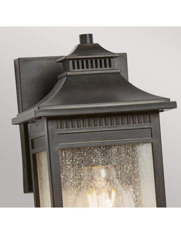 Elstead LIVINGSTON Kinkiet E27 1x60W IP44 Brązowy QZ-LIVINGSTON2-S - produkt 2