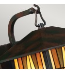 Kinkiety zewnętrzne - Elstead INGLENOOK OUTDOOR Kinkiet Zewnętrzny E27 1x60W IP44 Brązowy QZ-INGLENOOK2-M - product 2