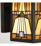 Kinkiety zewnętrzne - Elstead INGLENOOK OUTDOOR Kinkiet Zewnętrzny E27 1x60W IP44 Brązowy QZ-INGLENOOK2-M - product 3