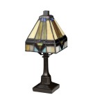 Lampy stołowe klasyczne - Elstead HOLMES Lampa Stołowa E14 1x25W Brązowy QZ-HOLMES-TL - product 2