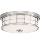 Lampy sufitowe - Elstead GUARDIAN Plafon E27 2x60W Nikiel QZ-GUARDIAN-F-BN - product 1