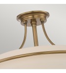 Lampy sufitowe retro - Elstead GRIFFIN Wisząca E27 4x100W Mosiądz QZ-GRIFFIN-SFM-WS - product 2