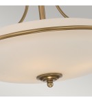 Lampy sufitowe retro - Elstead GRIFFIN Wisząca E27 4x100W Mosiądz QZ-GRIFFIN-SFM-WS - product 4