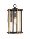 Elstead GOLDENROD Kinkiet E27 1x100W IP44 Brązowy QZ-GOLDENROD2-M