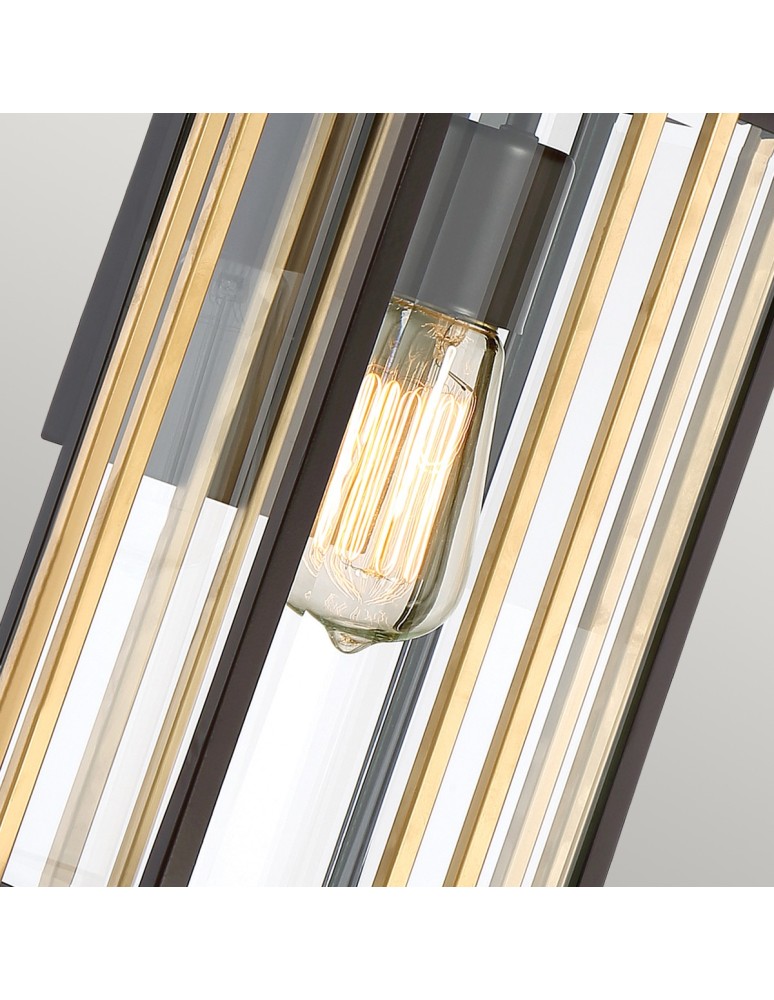 Elstead GOLDENROD Kinkiet E27 1x100W IP44 Brązowy QZ-GOLDENROD2-M